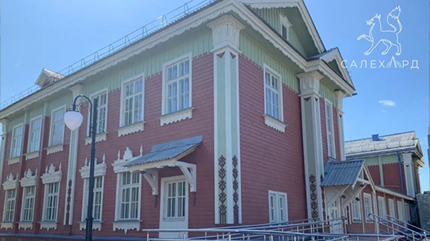 В Салехарде восстановили здания Обдорского музея и начальной школы 501-й стройки