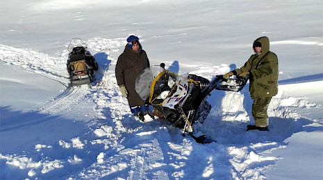«Рисковали не проснуться»: на Ямале удалось спасти двух нетрезвых путешественников. ФОТО