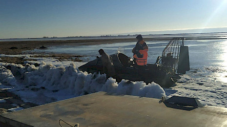 «Утопили два снегохода за час»: спасатели – о необычной спецоперации в Тазовском районе. ФОТО