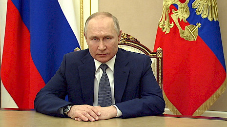 Путин распорядился перевести оплату за российский газ в рубли. ВИДЕО