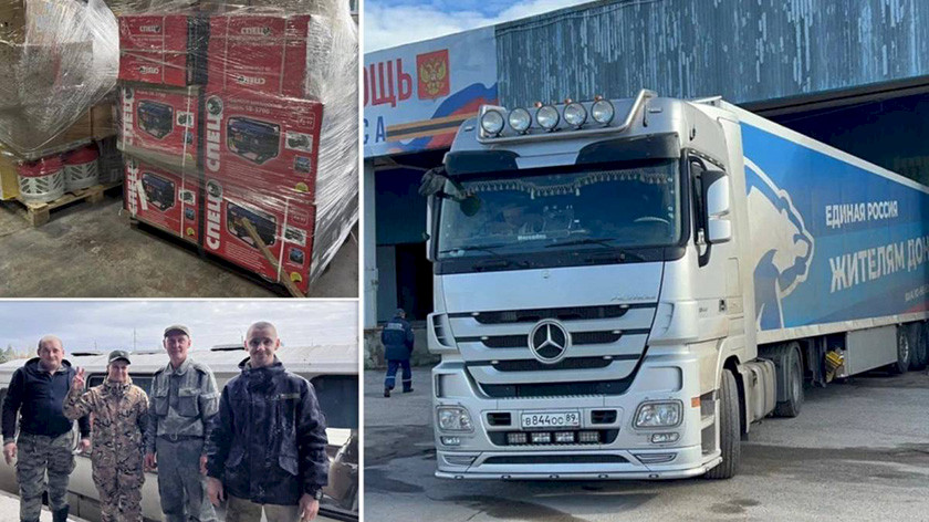 Полтора десятка тонн гуманитарки для военных доставлены с Ямала на Донбасс