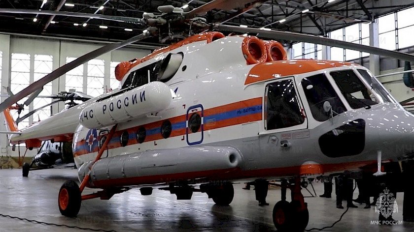 Российские авиаконструкторы модернизировали вертолеты Ми-8 для работы в Арктике