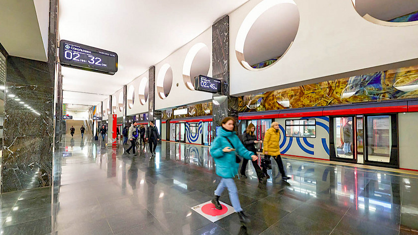 Московское метро перейдет на беспилотное управление через 5-10 лет 