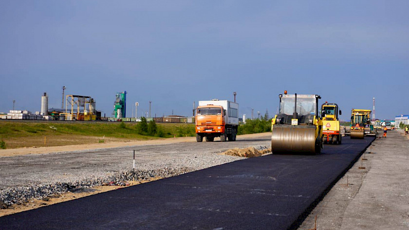 В Новом Уренгое отремонтируют дороги в промзоне на миллиард рублей
