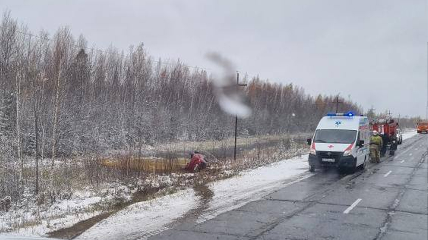 На трассе под Ноябрьском произошло ещё одно ДТП 