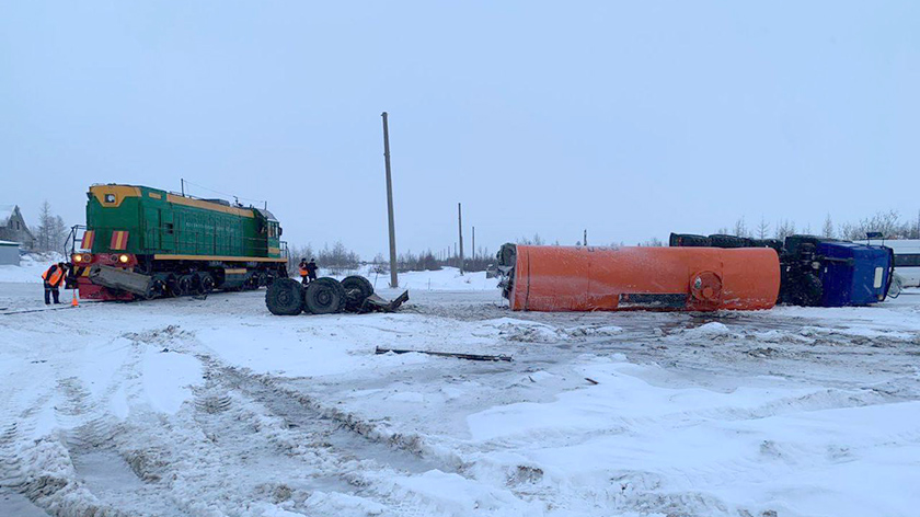 Прокурорская проверка началась после ЧП на ж/д переезде в Новом Уренгое. ВИДЕО