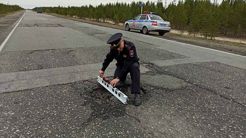 На Ямале правоохранители завели десятки дел из-за плохих дорог