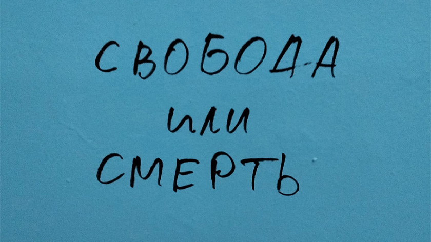 «Свобода или смерть»: в Надыме разыскивают подъездного художника-«анархиста». ВИДЕО