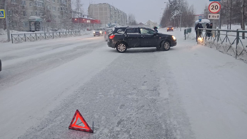  В Ноябрьске ребёнок попал под колёса авто на «зебре»