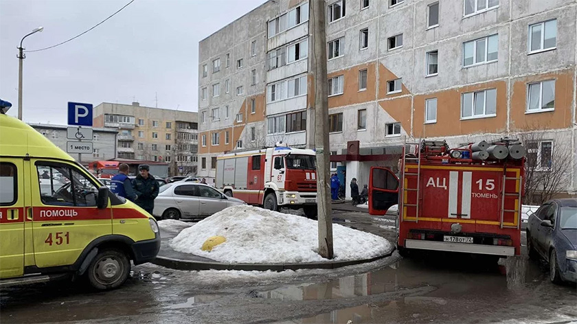 В Тюмени при пожаре в жилом доме обнаружено тело мужчины