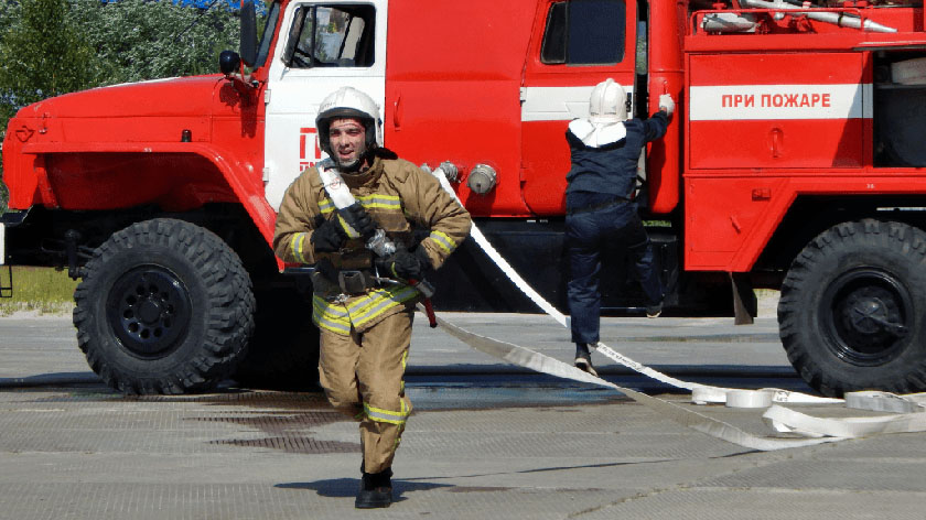  Пожарный с Ямала вошёл в тройку лучших профессионалов России