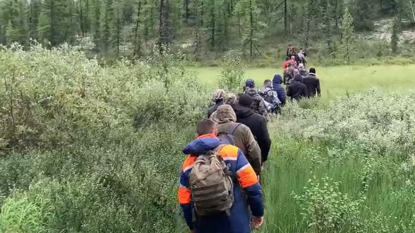 На Ямале спасли грибника, блуждавшего по лесу больше суток. ВИДЕО