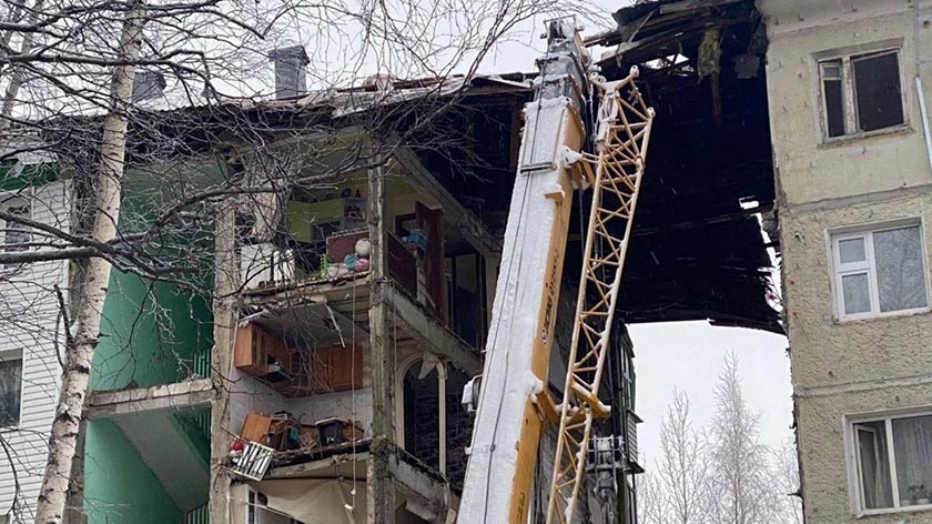 Число погибших при взрыве газа в Нижневартовске выросло до десяти. ВИДЕО