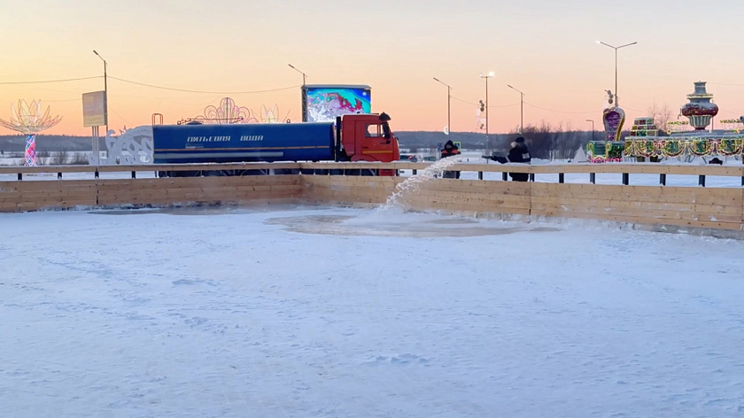 Городской каток в Надыме планируют открыть 1 декабря