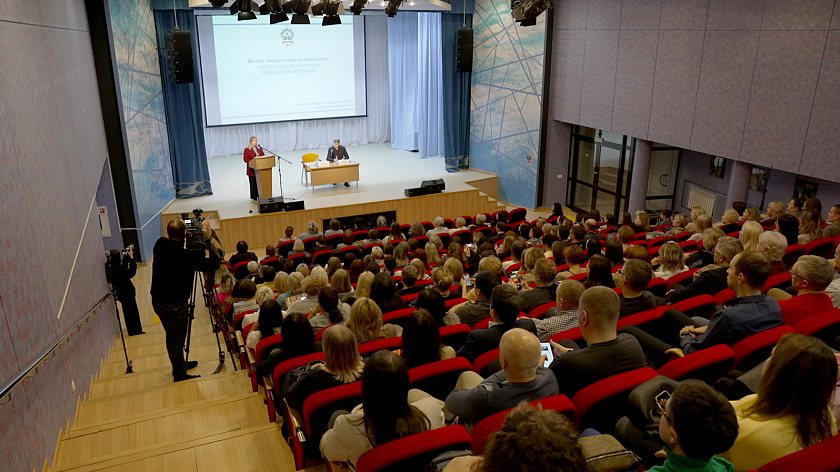 В Ноябрьске рассмотрели проект бюджета до 2028 года