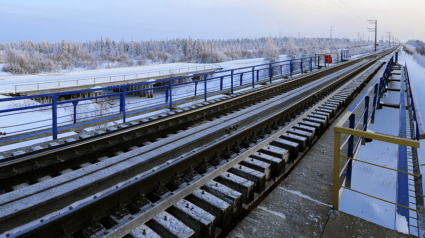 Более 100 км железнодорожных путей обновили в Тюменской области в 2024 году