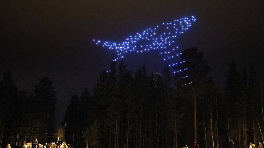 В Красноярске на День космонавтики покажут световое шоу дронов 