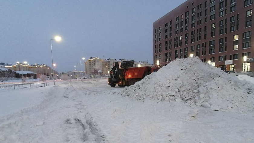 В Новом Уренгое усиливают работу городских служб из-за грядущих морозов