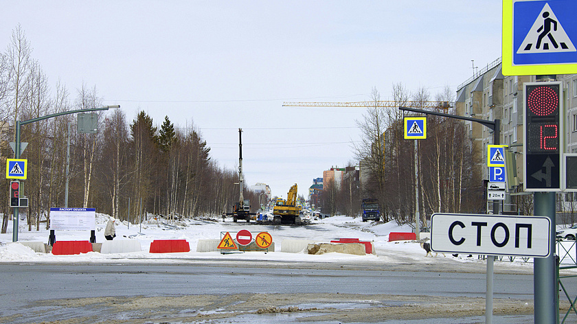 Проезд по улице имени Колесниковой в Тарко-сале ждёт капремонт