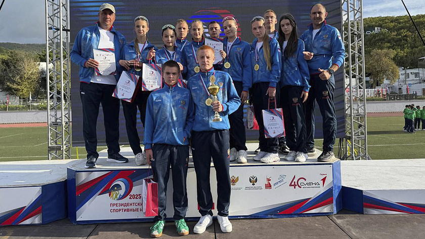 Школьники Тюменской области привезли медали с Президентских спортивных игр
