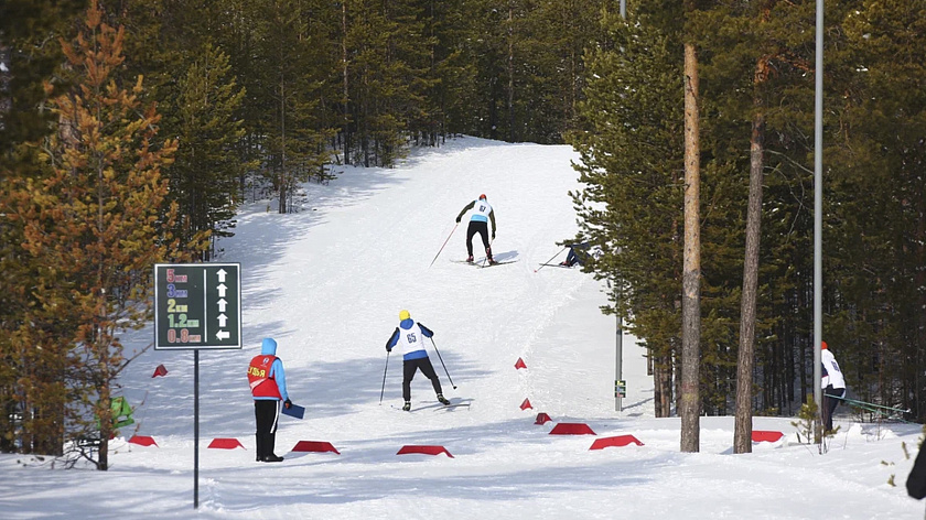 В Салехарде из-за непогоды перенесли соревнования по лыжным гонкам