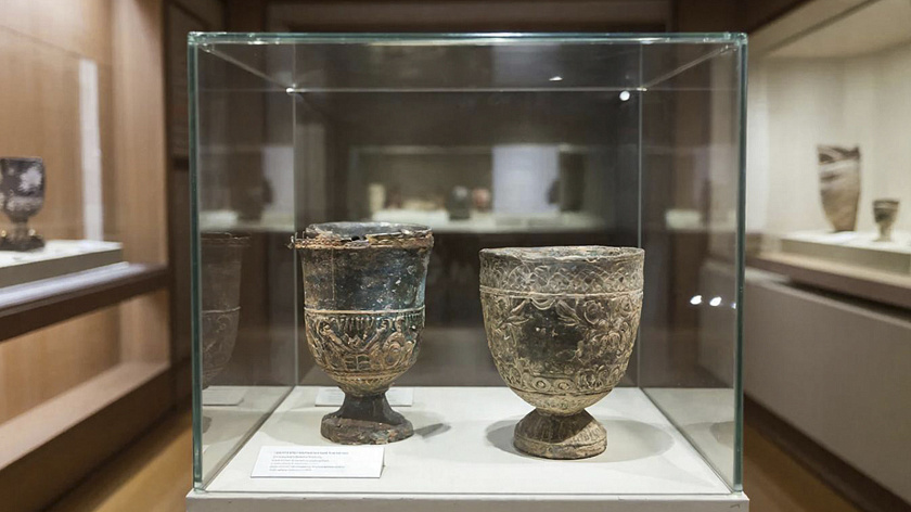В фонд музея Шемановского передали средневековые чаши