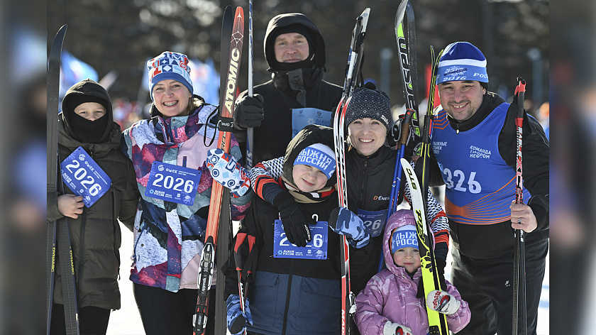 Сотрудники «Газпромнефть-СМ» стали участниками главного лыжного забега России