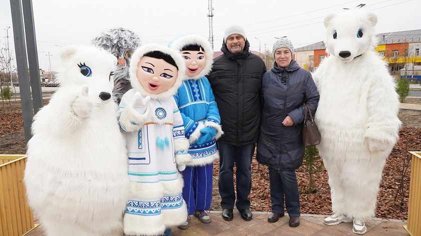 В Уренгое появилось новое общественное пространство. ФОТО