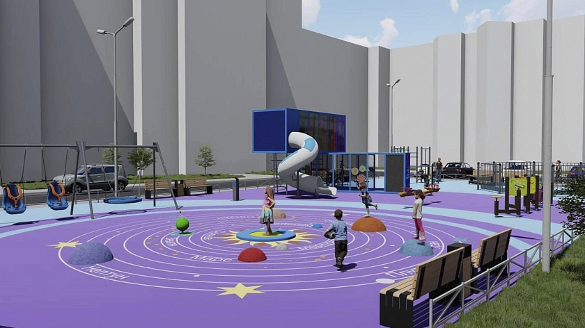 На детской площадке Салехарда появится своя «Солнечная система» и «Научная станция»