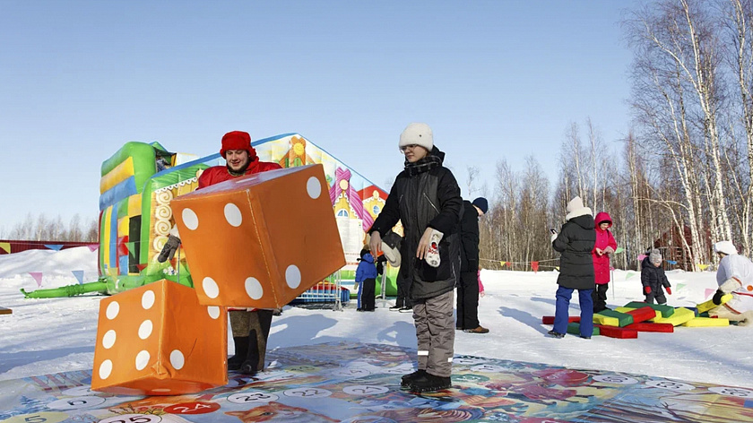 В Новом Уренгое с размахом проводят ямальскую зиму