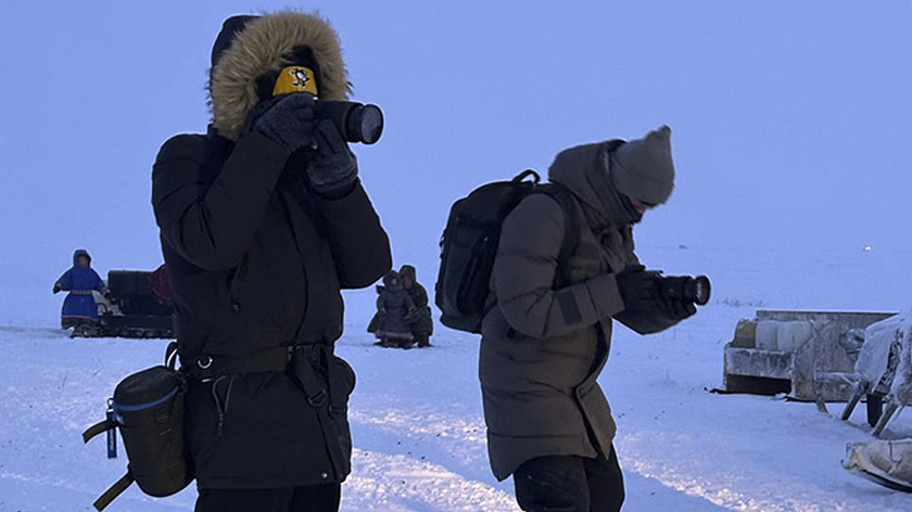 Фотоснимки заповедного Ямала презентовали на фестивале в Москве