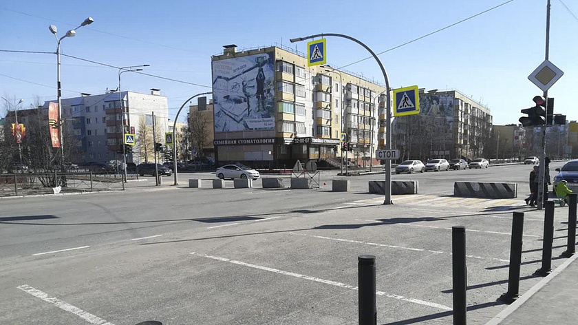 В центре Ноябрьска во время подготовки ко Дню Победы перекроют движение