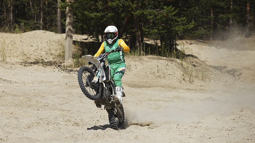 Стали известны имена победителей чемпионата Тюменской области по мотоциклетному спорту