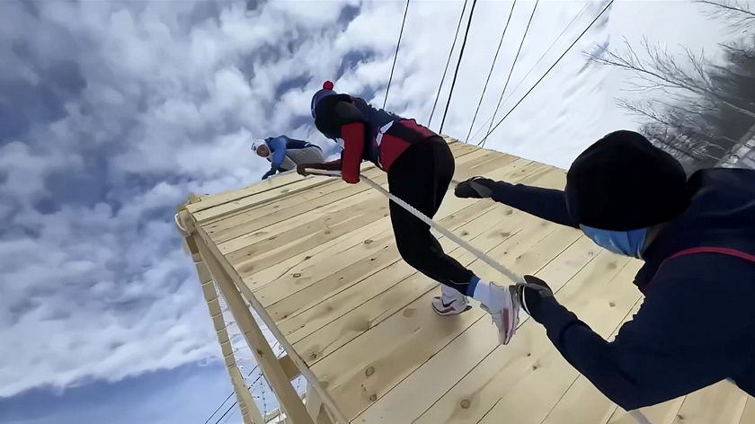 В Губкинском стартовал второй день Арктических экстремальных игр «Северный характер. Зима»