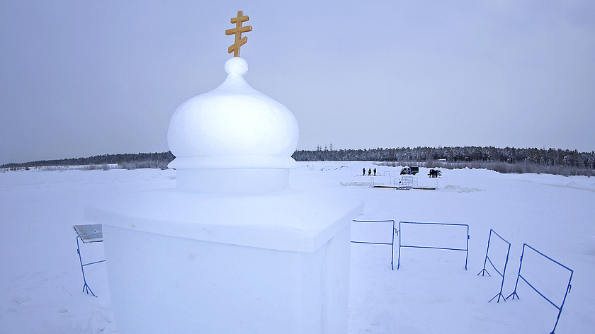 В Надыме ищут подрядчика для обустройства крещенской иордани 
