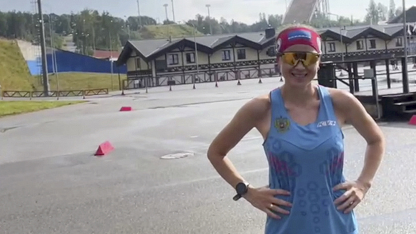 Ямальская биатлонистка Куклина с детства приучает дочь к звукам стрельбы