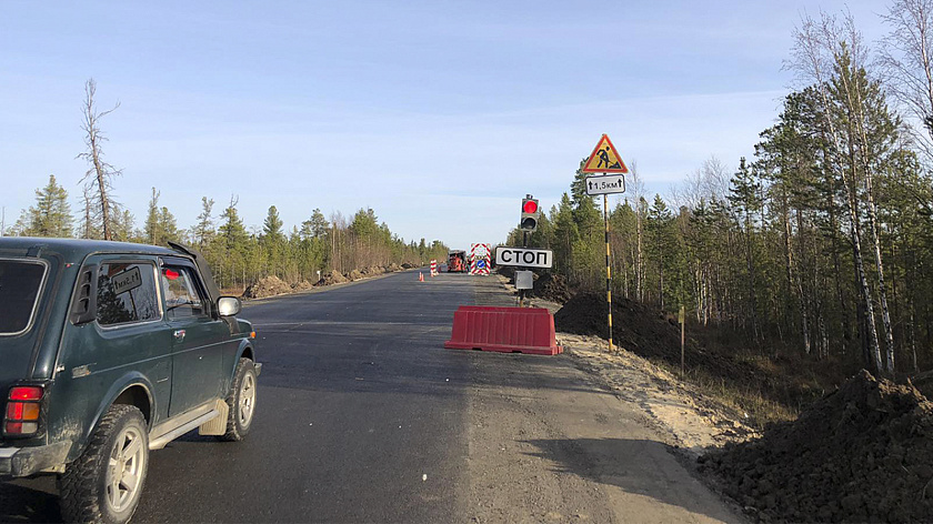 В дептрансе назвали участки дороги Ямала с реверсивным движением