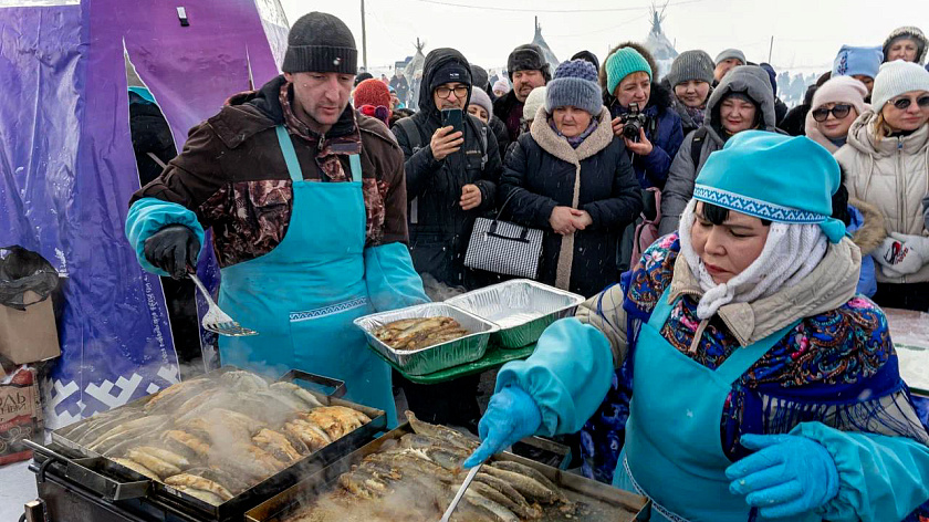 Гастрономы приготовят 200 литров шурпы из оленины на Дне оленевода в Салехарде. ВИДЕО