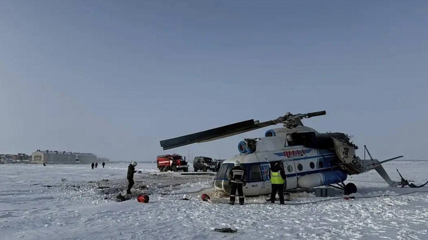 Стали известны подробности жесткой посадки вертолёта в Панаевске
