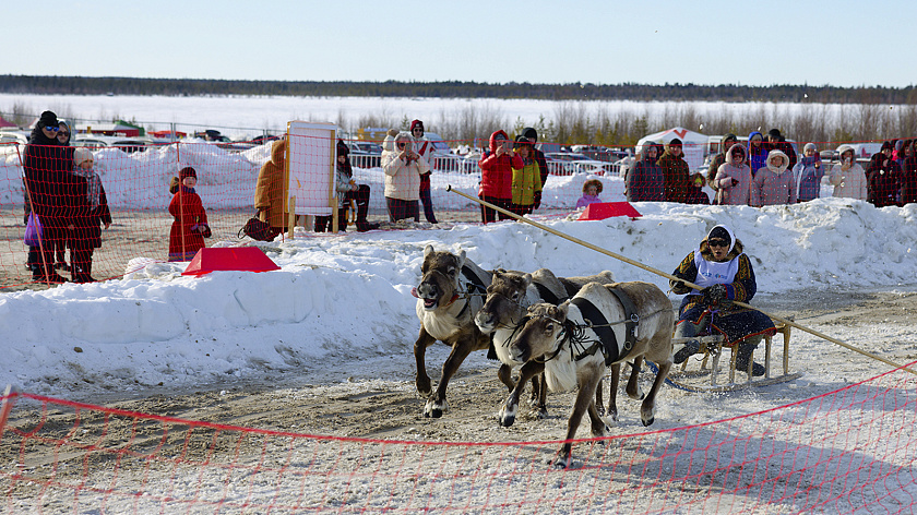 На День оленевода шурышкарцы разыграли два снегохода и 300 тысяч рублей