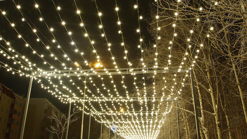 В Губкинском до конца года установят светящийся арт-объект «Звездное небо»