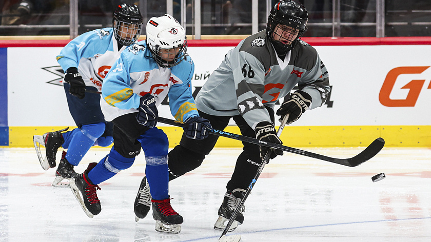 В Омске прошёл крупнейший в Сибири детский турнир по дворовому хоккею