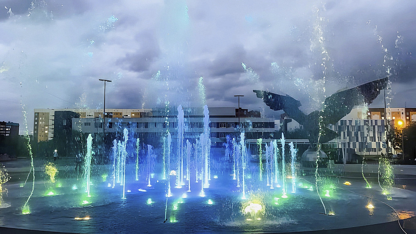 Первый светомузыкальный фонтан в Новом Уренгое откроют 22 августа