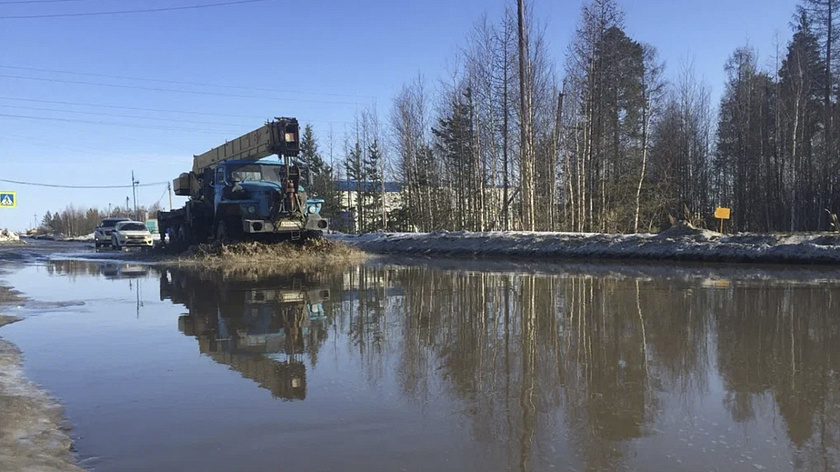 Из-за паводков в России подтоплено почти две тысячи домов