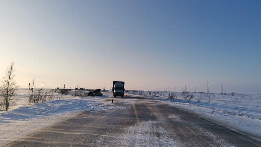 Три человека пострадали в ДТП на трассе под Новым Уренгоем 