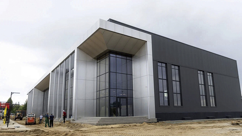 В Салехарде завершают строительство экстрим-парка и зоны отдыха 