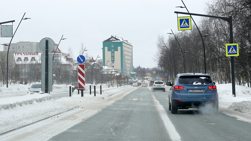 В Ноябрьске открыли для движения участок улицы Ленина