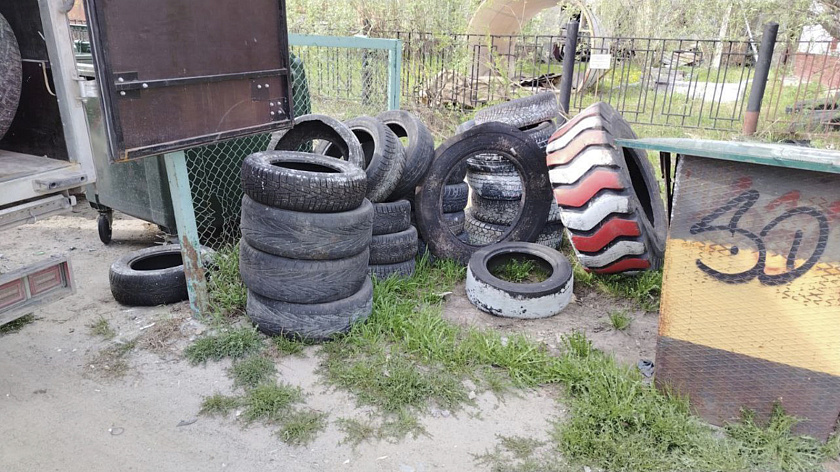 Более 18 тонн старых шин из Нового Уренгоя отправят на переработку в Тюмень