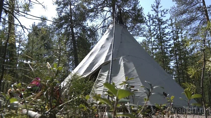 В районе Яр-Сале торнадо снес чум