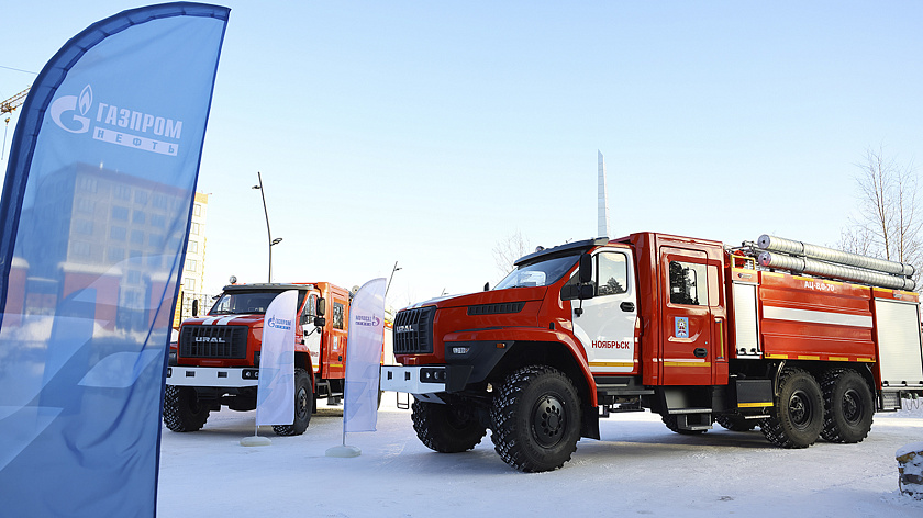 Два новых «Урала» для борьбы с огнём